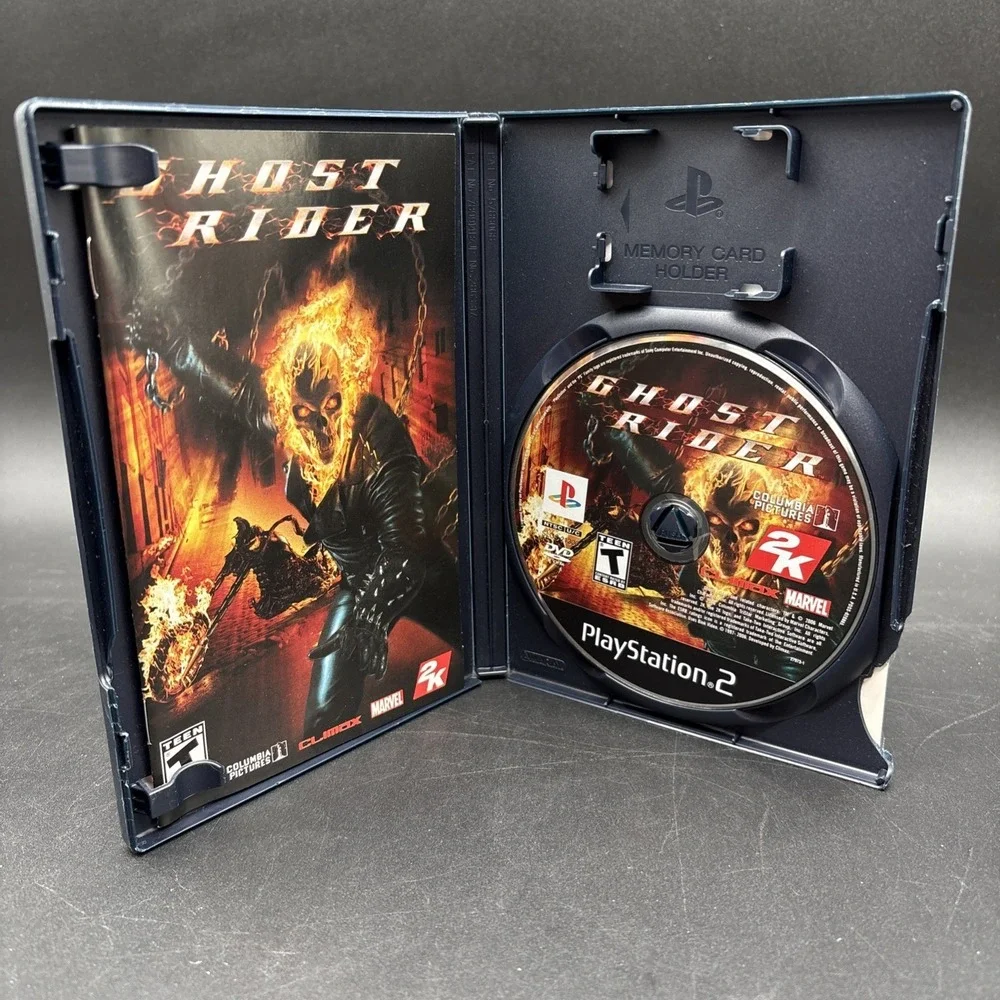 Ghost Rider PS2 (Sony PlayStation 2, 2007) CIB Complete Tested Working READ